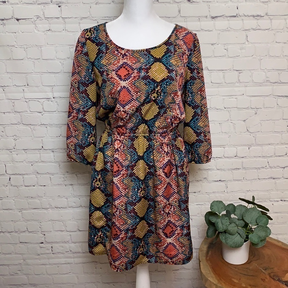 Bebop Snake Print Dress